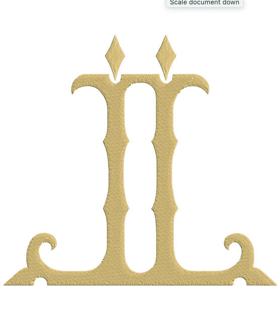 Monogram Chic LL for Embroidery