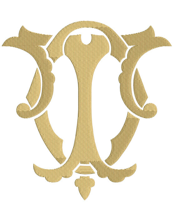 Monogram Chic OT for Embroidery