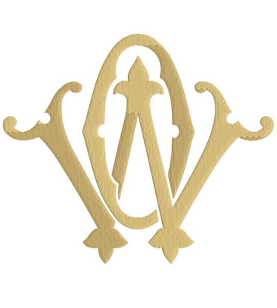 Monogram Chic OW for Embroidery Shuler Studio