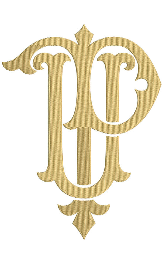 Monogram Chic PU for Embroidery