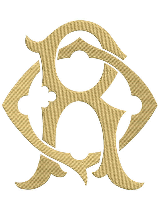 Monogram Chic QR for Embroidery