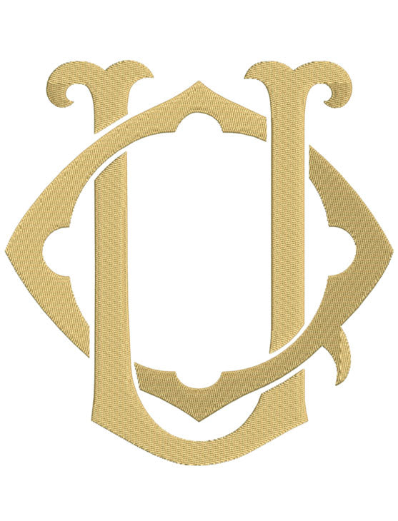 Monogram Chic QU for Embroidery