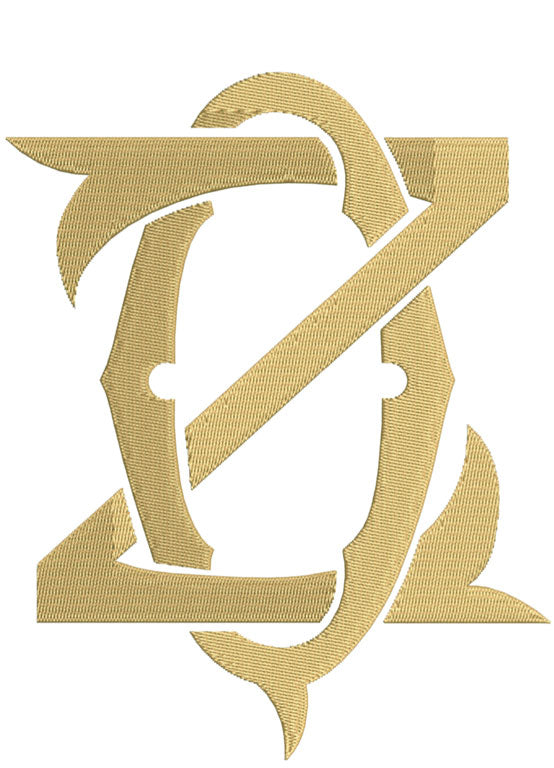 Monogram Chic QZ for Embroidery