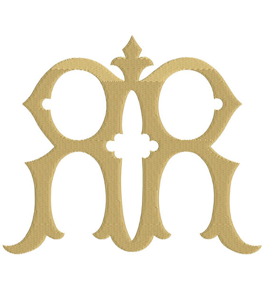 Monogram Chic RR for Embroidery Shuler Studio