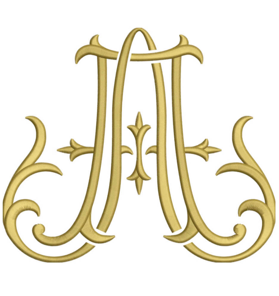 Monogram Couture AA for Embroidery