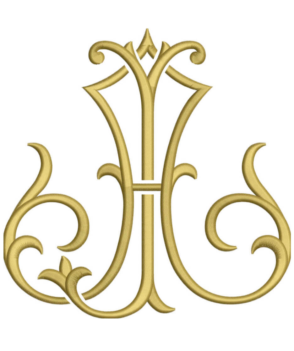 Monogram Couture AJ for Embroidery