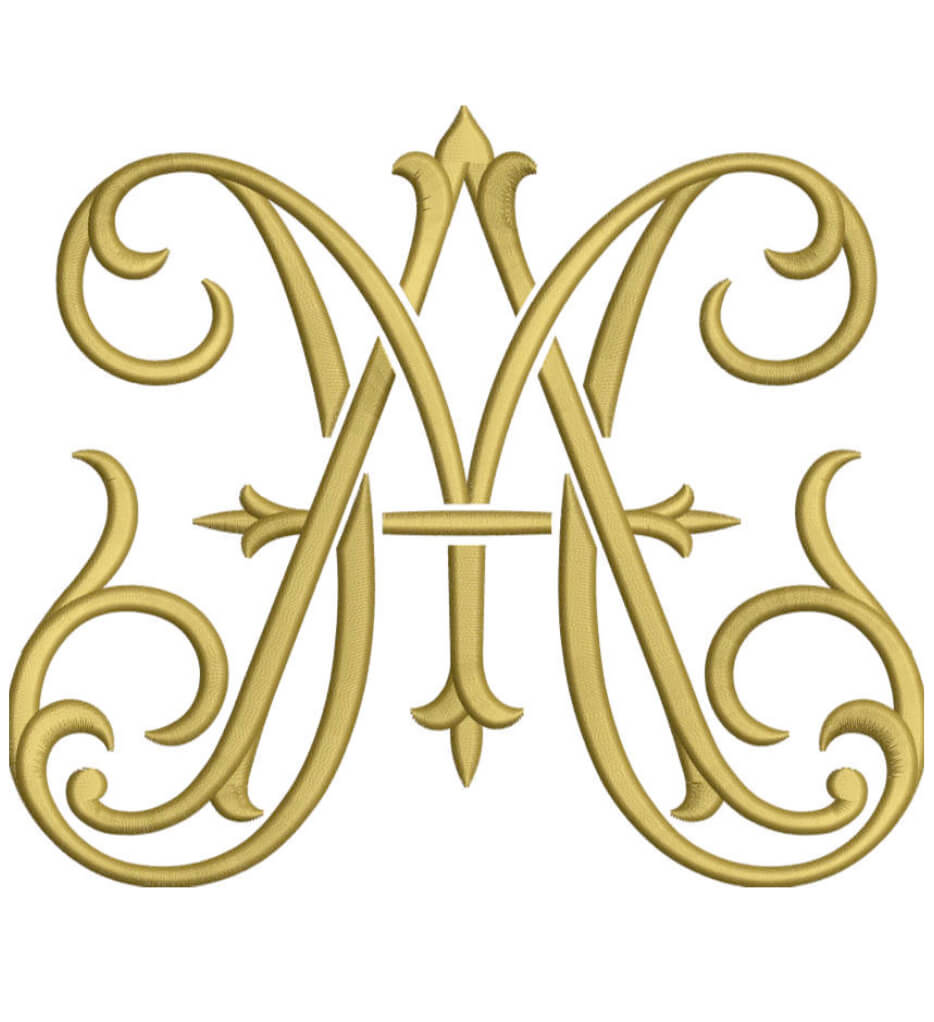 Monogram Couture AM for Embroidery