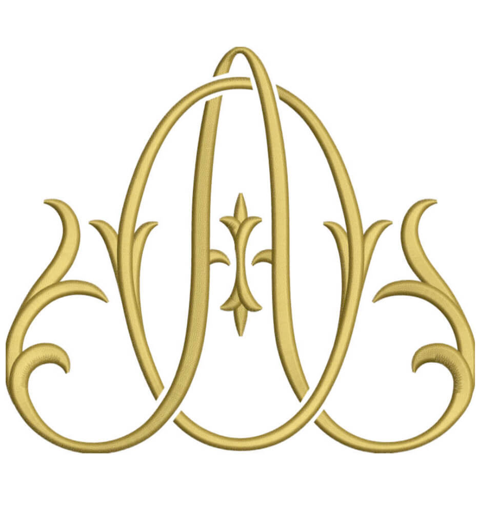 Monogram Couture AO for Embroidery