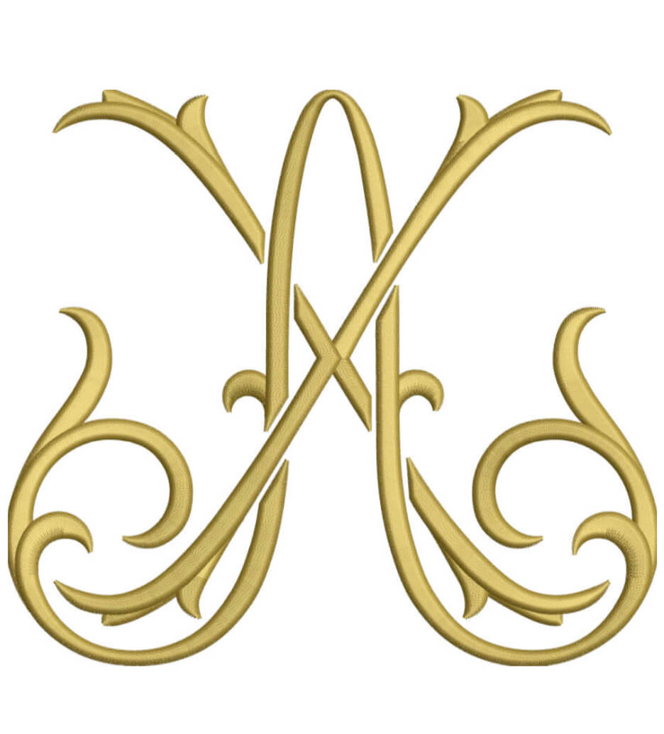 Monogram Couture AX for Embroidery