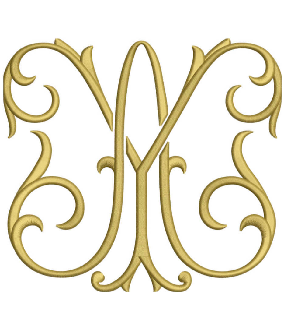 Monogram Couture AY for Embroidery