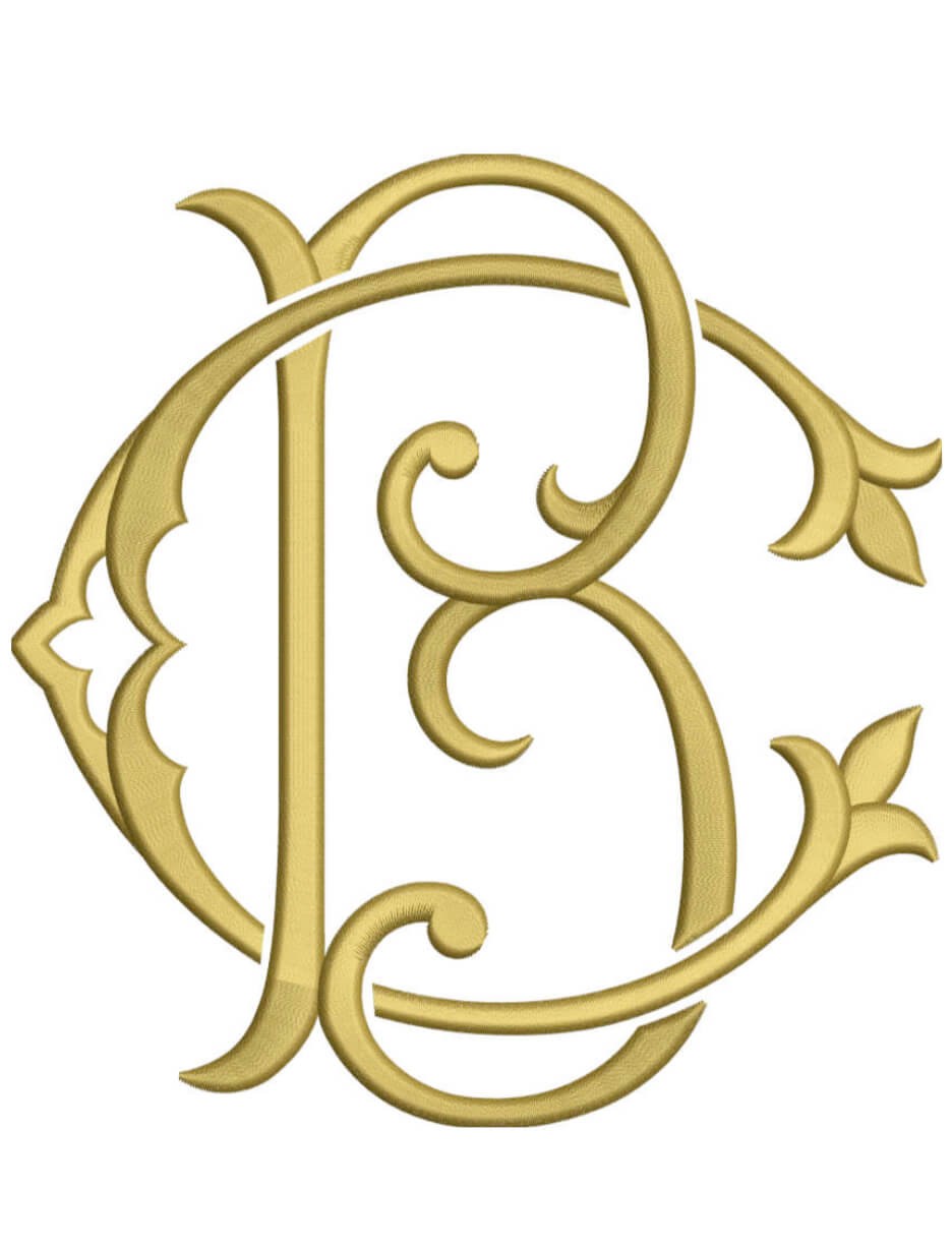 Monogram Couture BC for Embroidery