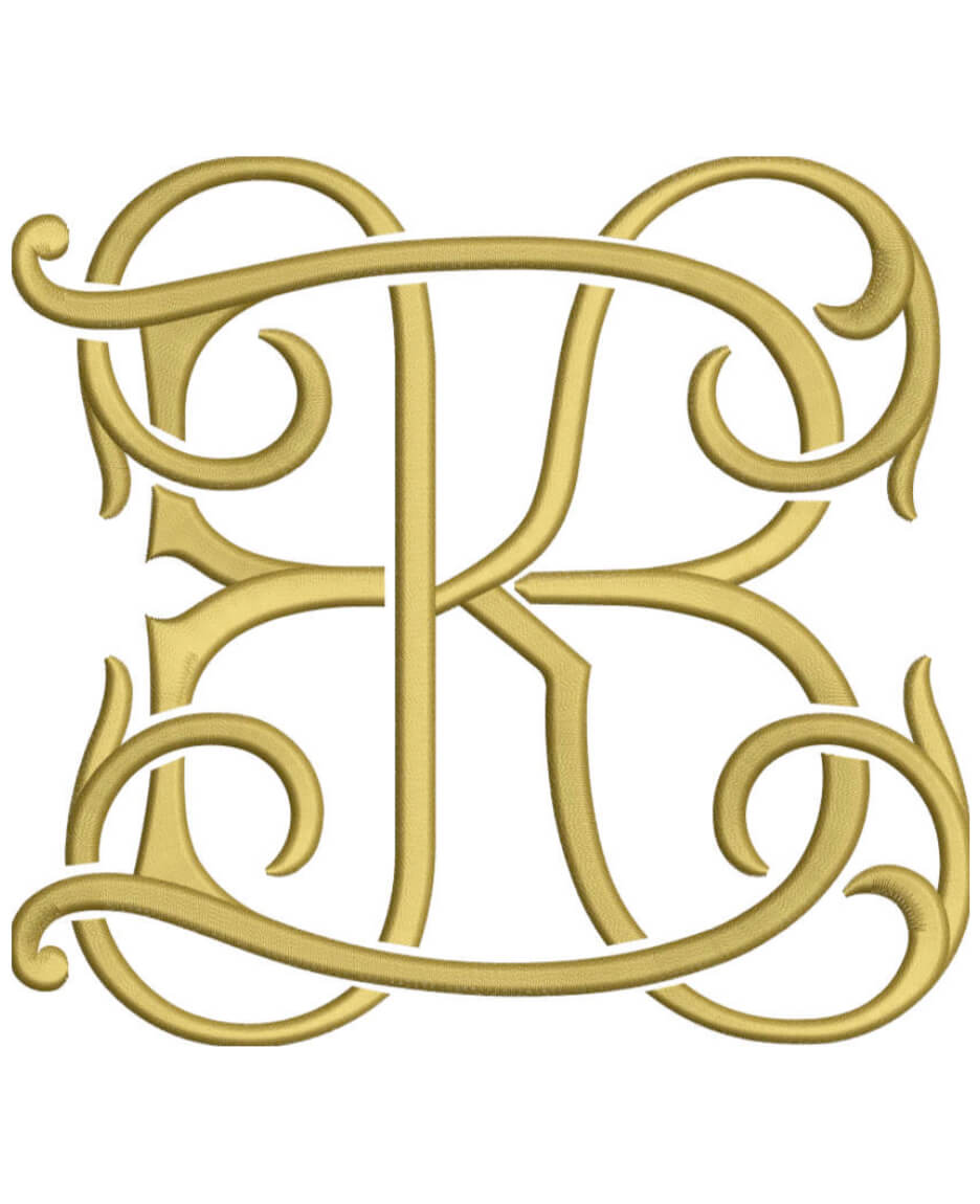 Monogram Couture BK for Embroidery