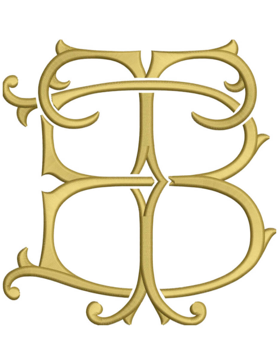 Monogram Couture BT for Embroidery
