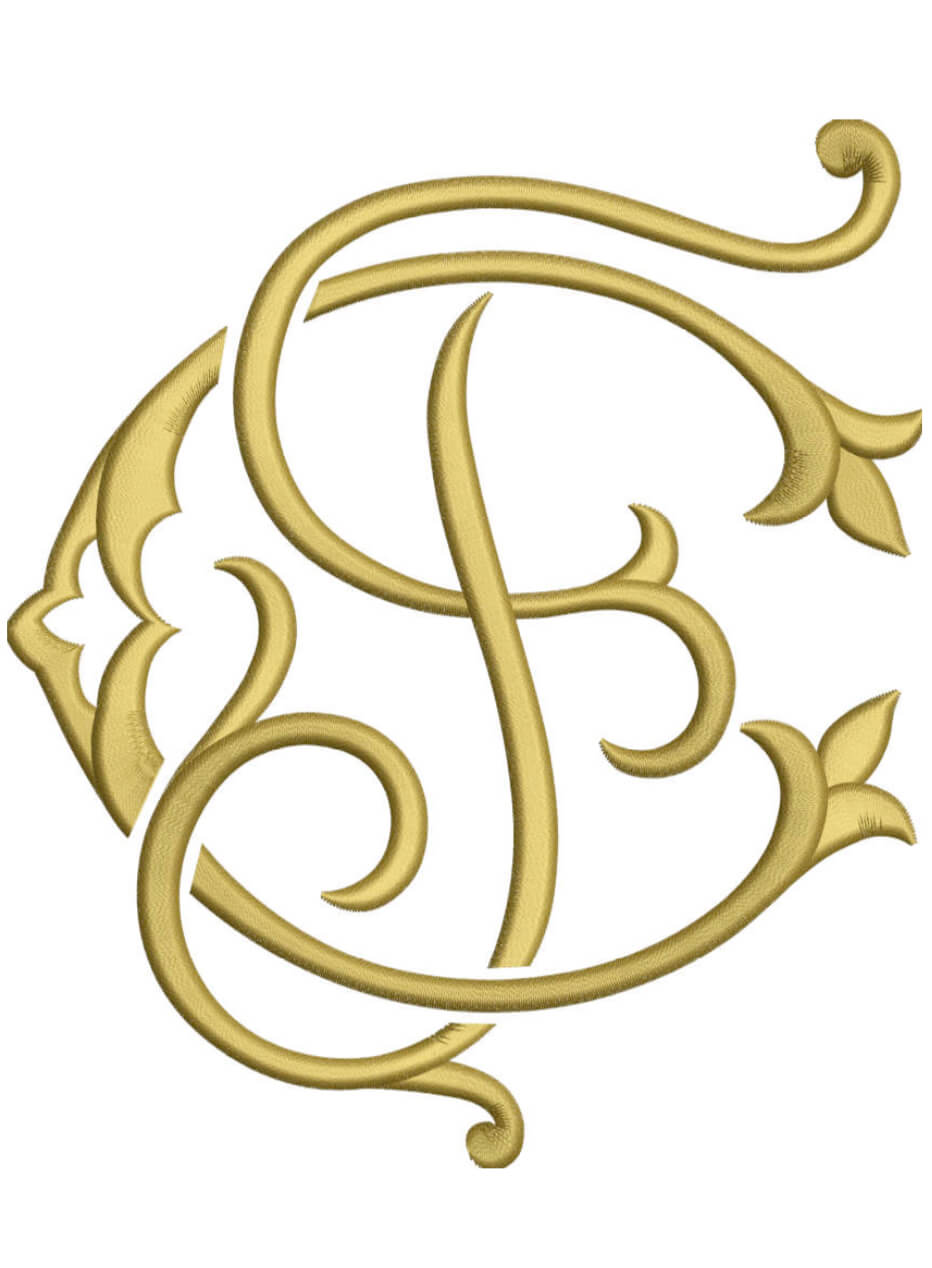 Monogram Couture CF for Embroidery