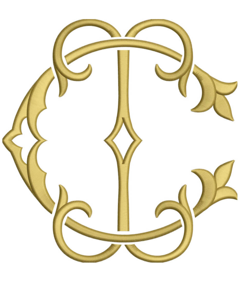 Monogram Couture CI for Embroidery