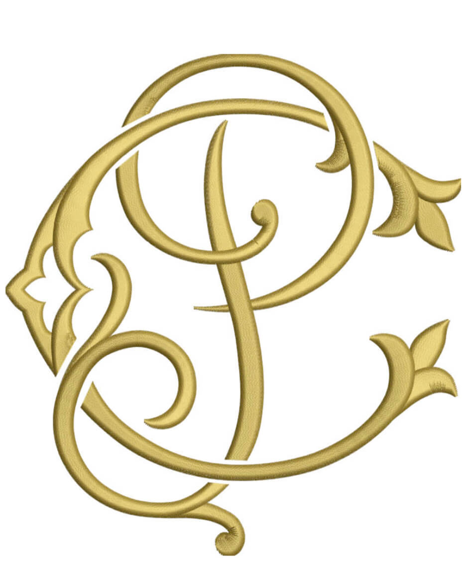 Monogram Couture CP for Embroidery