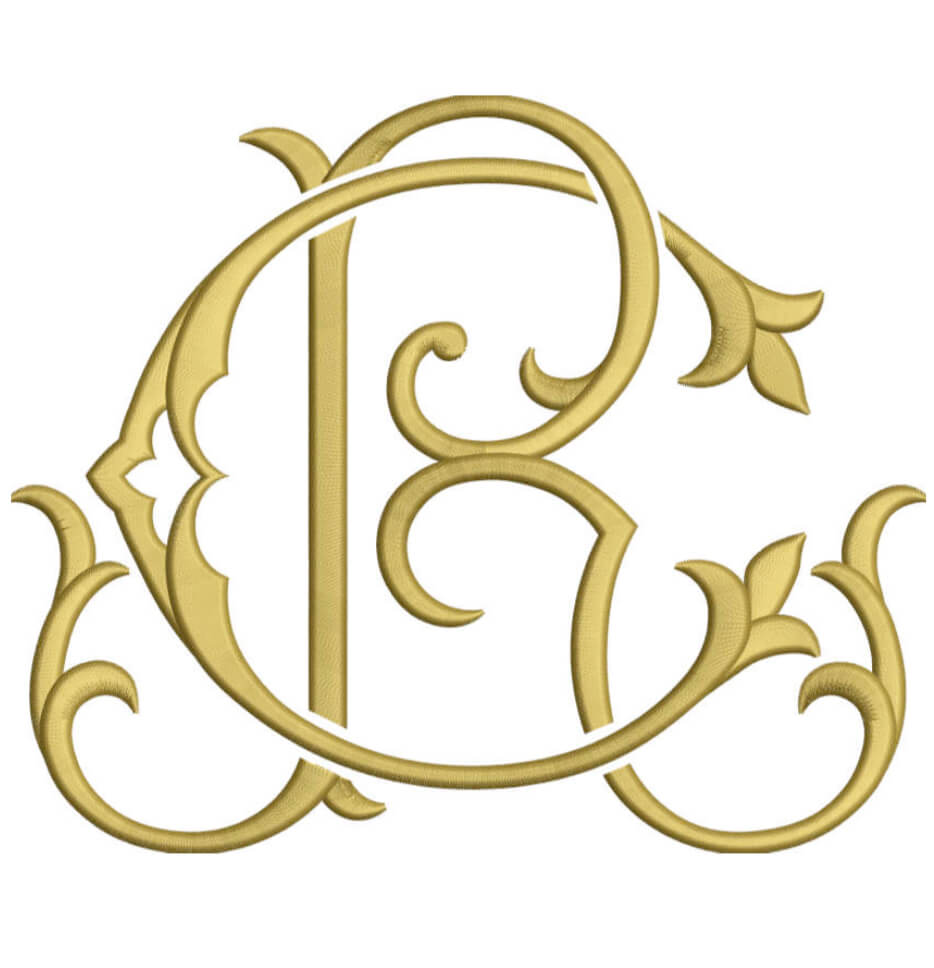 Monogram Couture CR for Embroidery