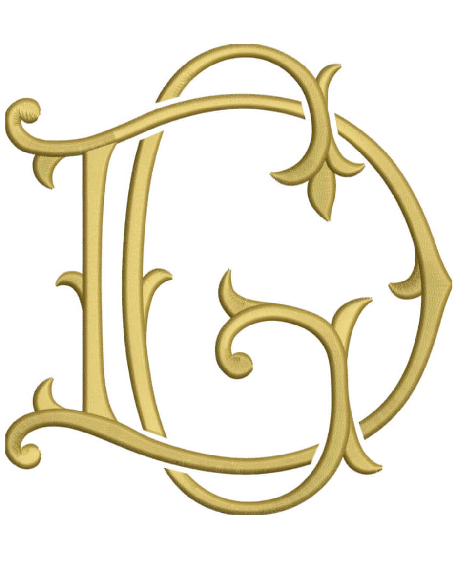 Monogram Couture DG for Embroidery