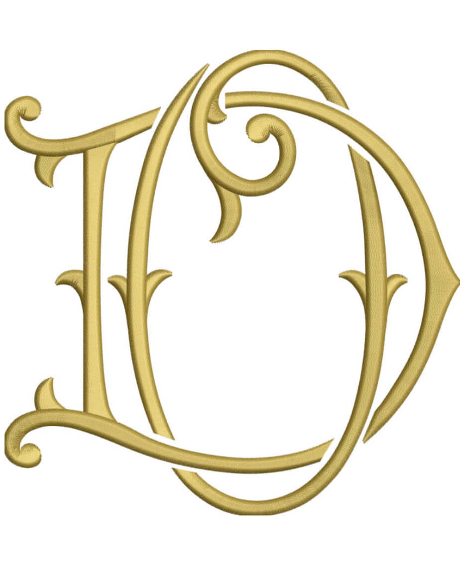 Monogram Couture DO for Embroidery