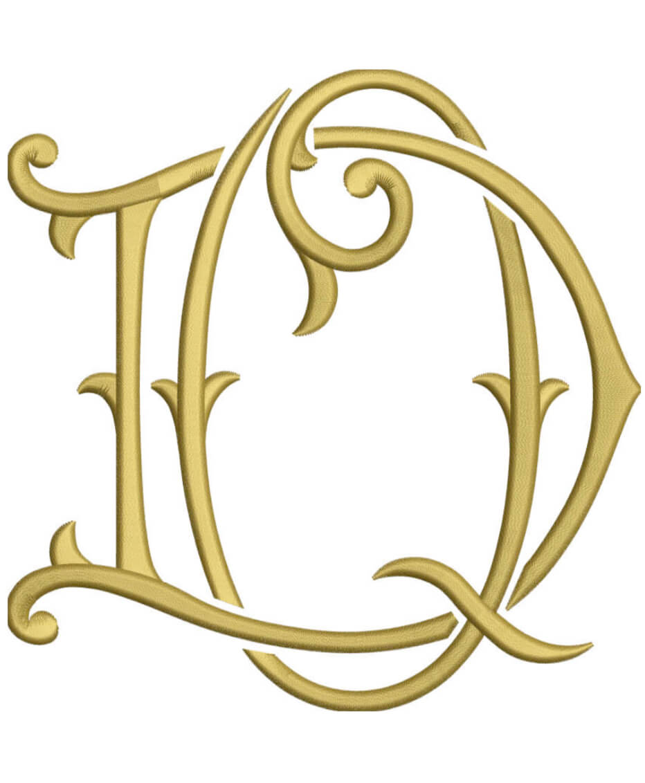 Monogram Couture DQ for Embroidery