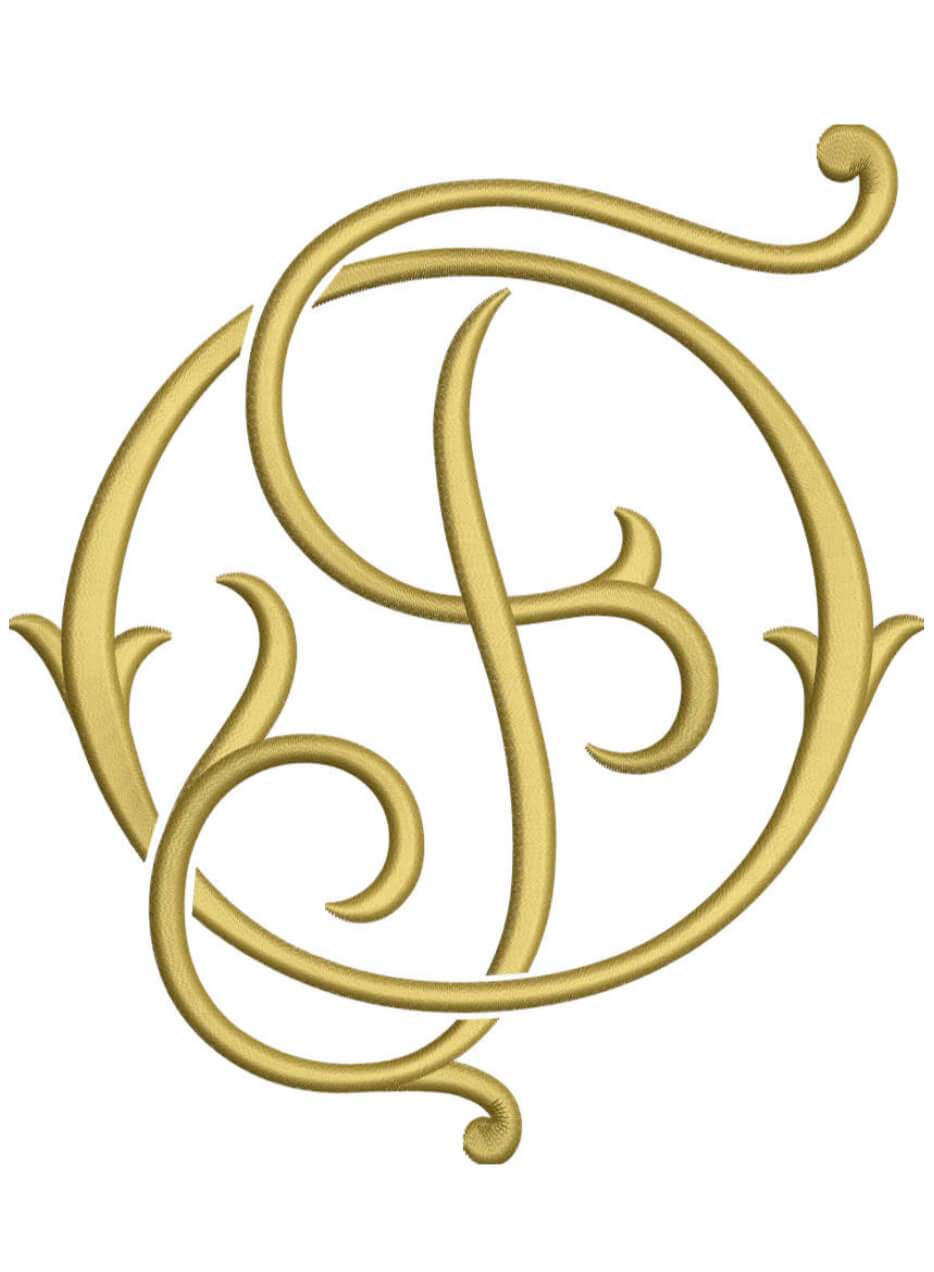 Monogram Couture FO for Embroidery