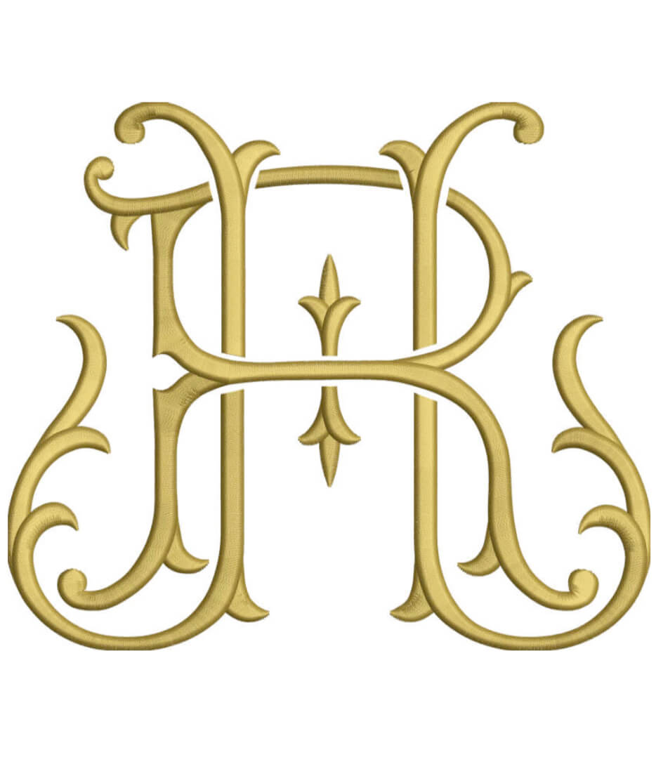 Monogram Couture HR for Embroidery