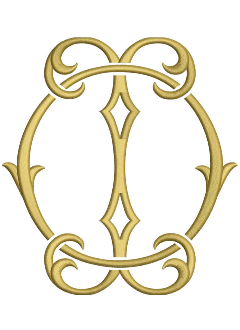 Monogram Couture IO for Embroidery
