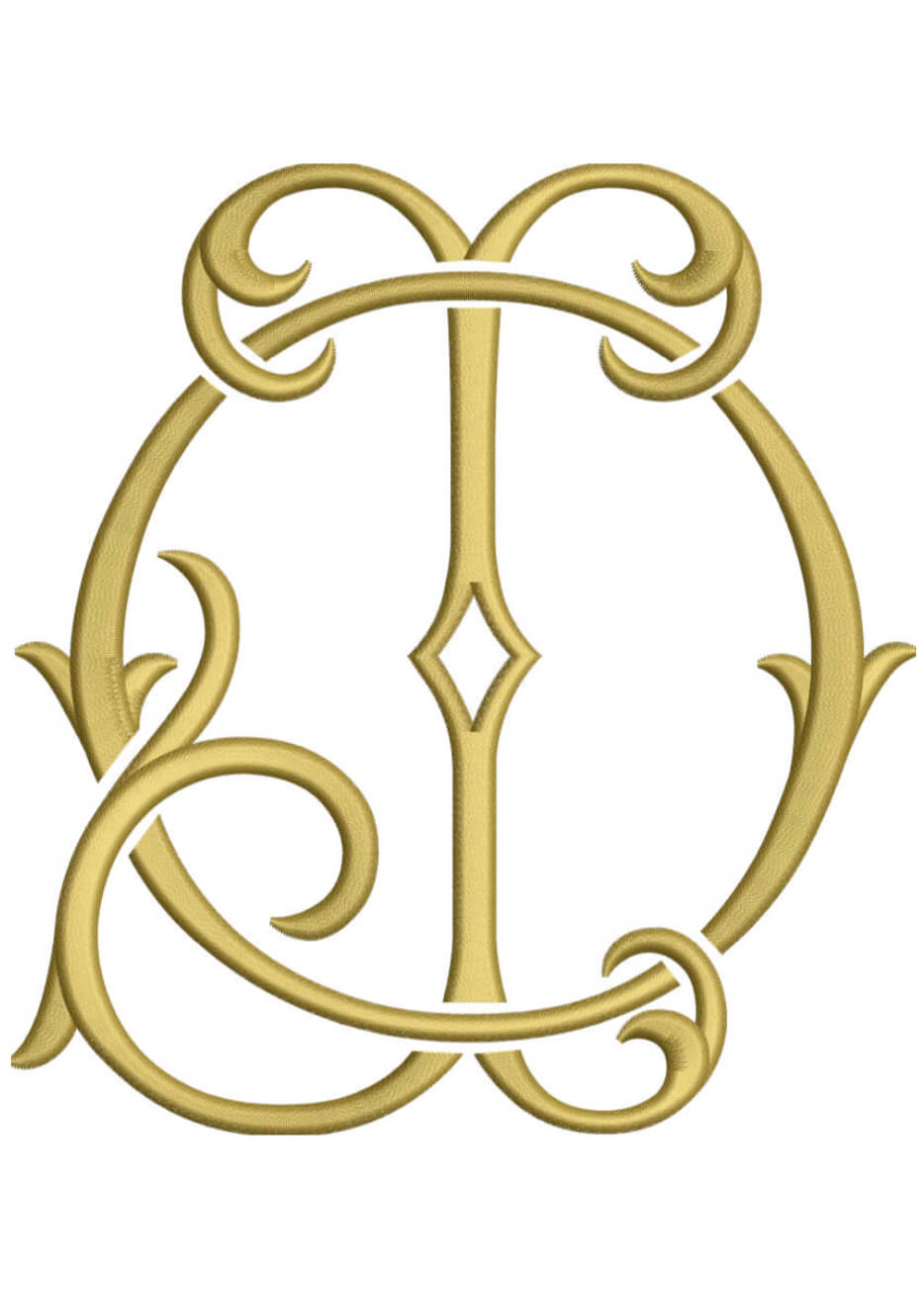 Monogram Couture JO for Embroidery