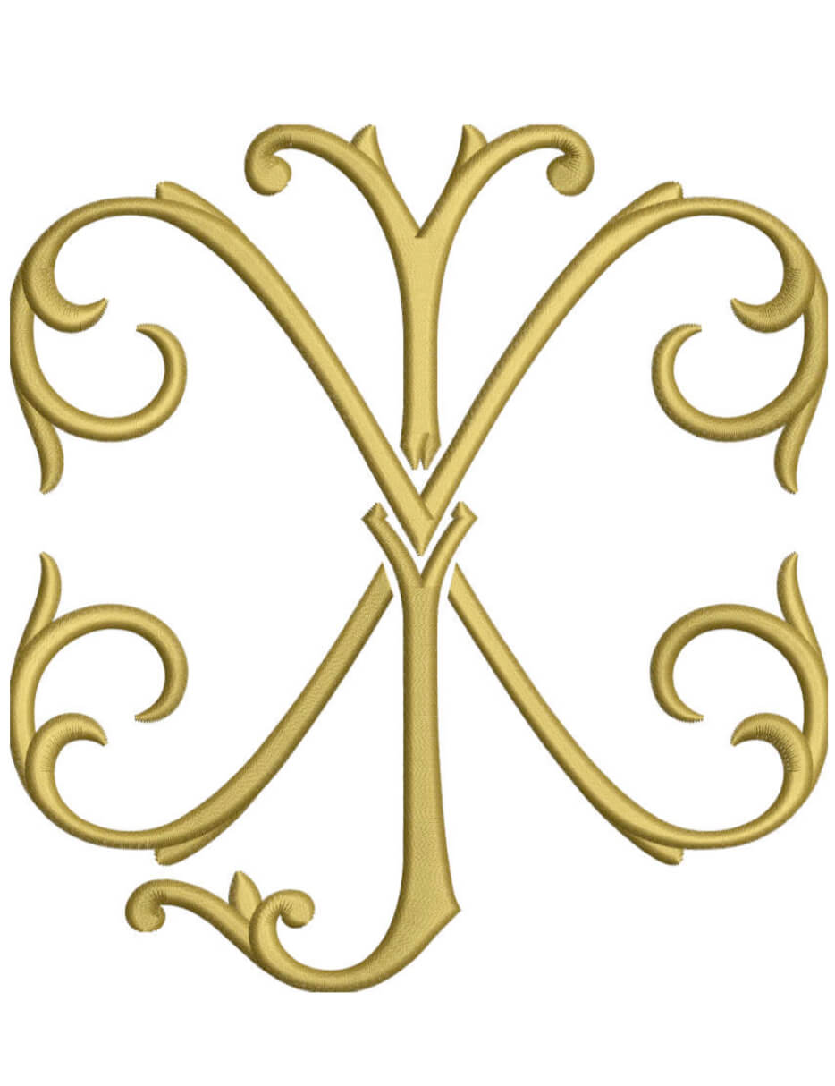 Monogram Couture JX for Embroidery