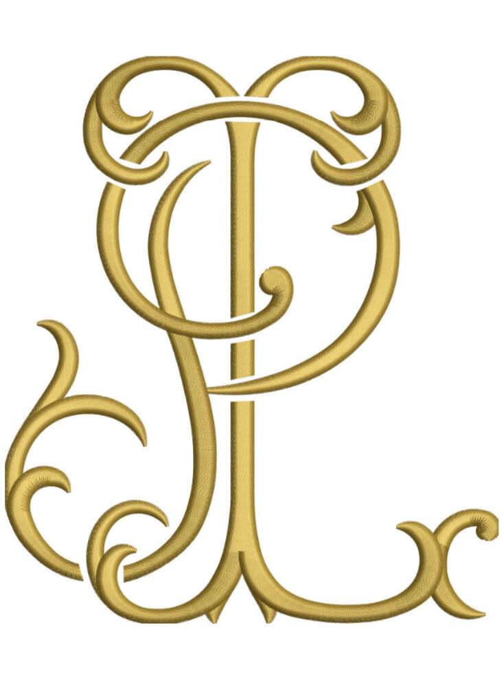 Monogram Couture LP for Embroidery