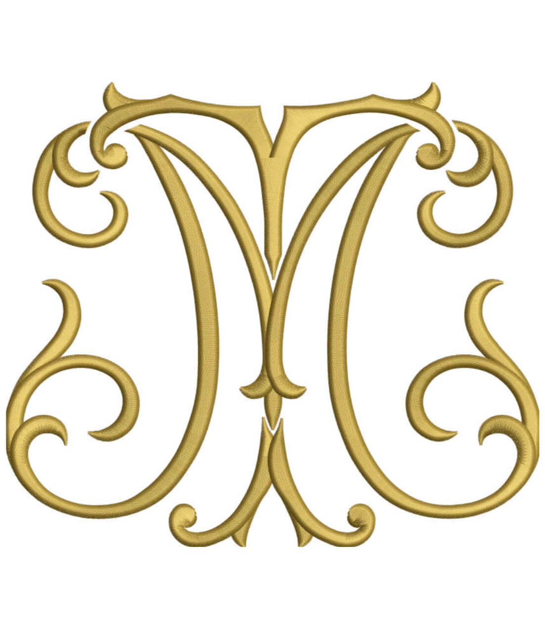 Monogram Couture MT for Embroidery