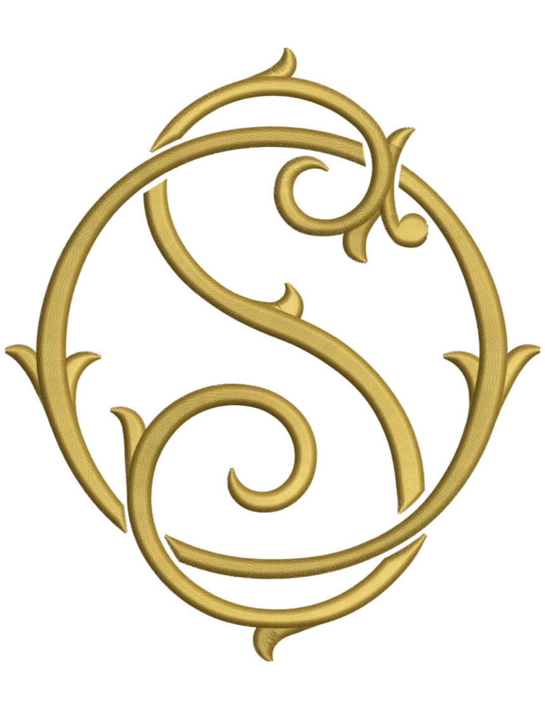 Monogram Couture OS for Embroidery