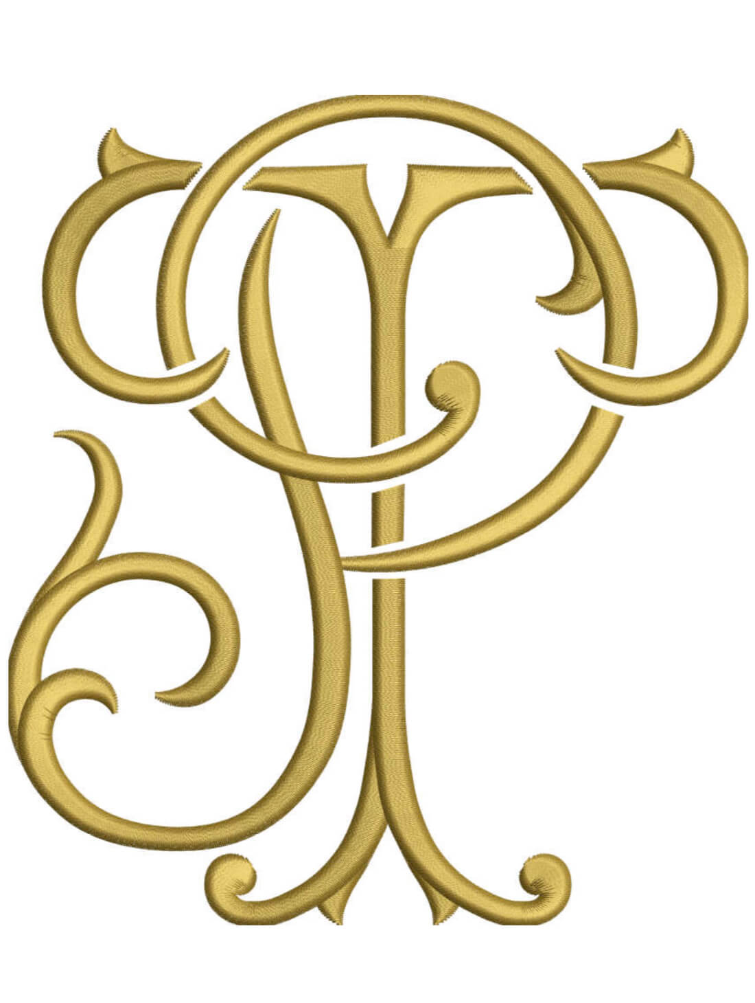 Monogram Couture PT for Embroidery