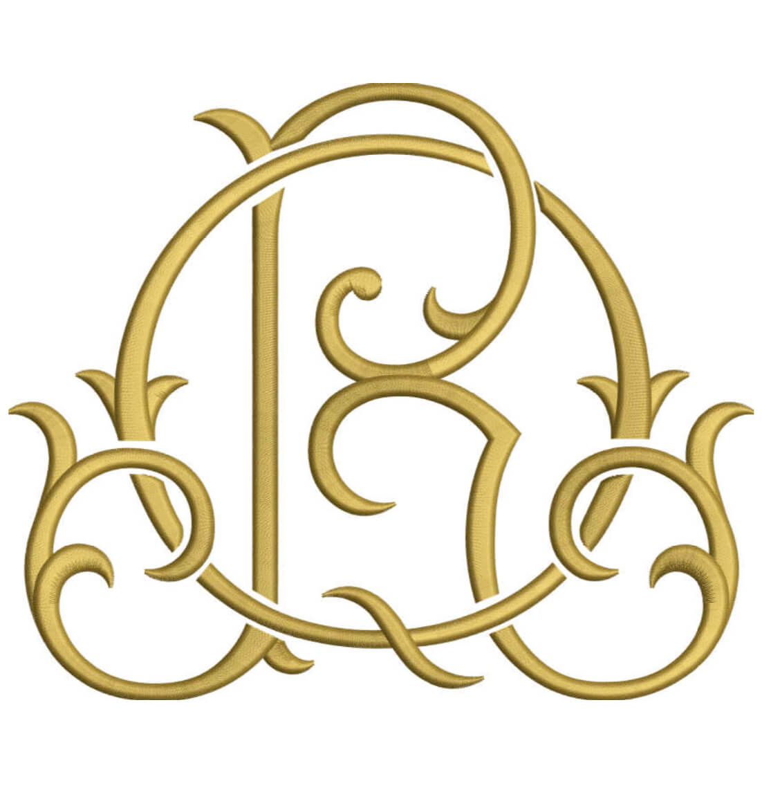 Monogram Couture QR for Embroidery