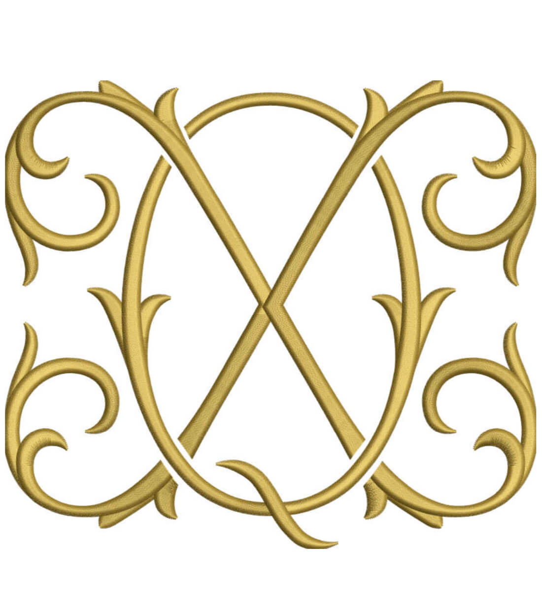Monogram Couture QX for Embroidery