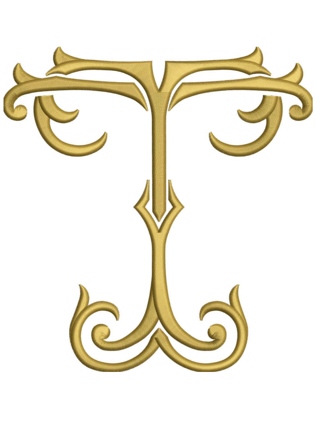 Monogram Couture TT for Embroidery