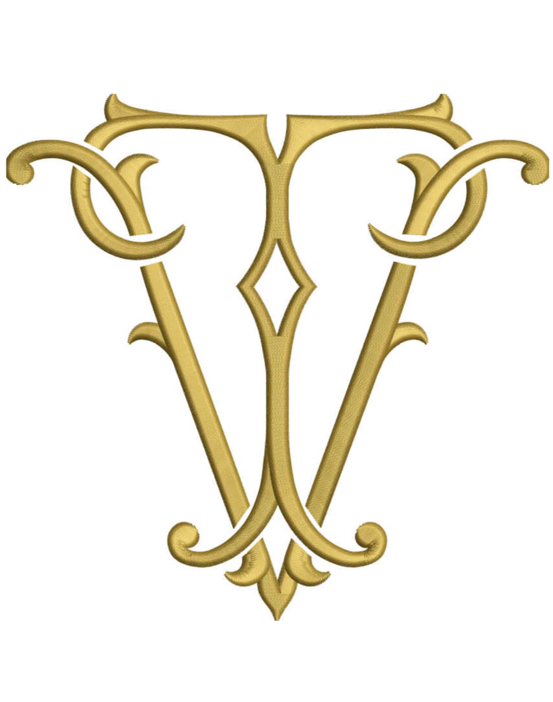 Monogram Couture TV for Embroidery