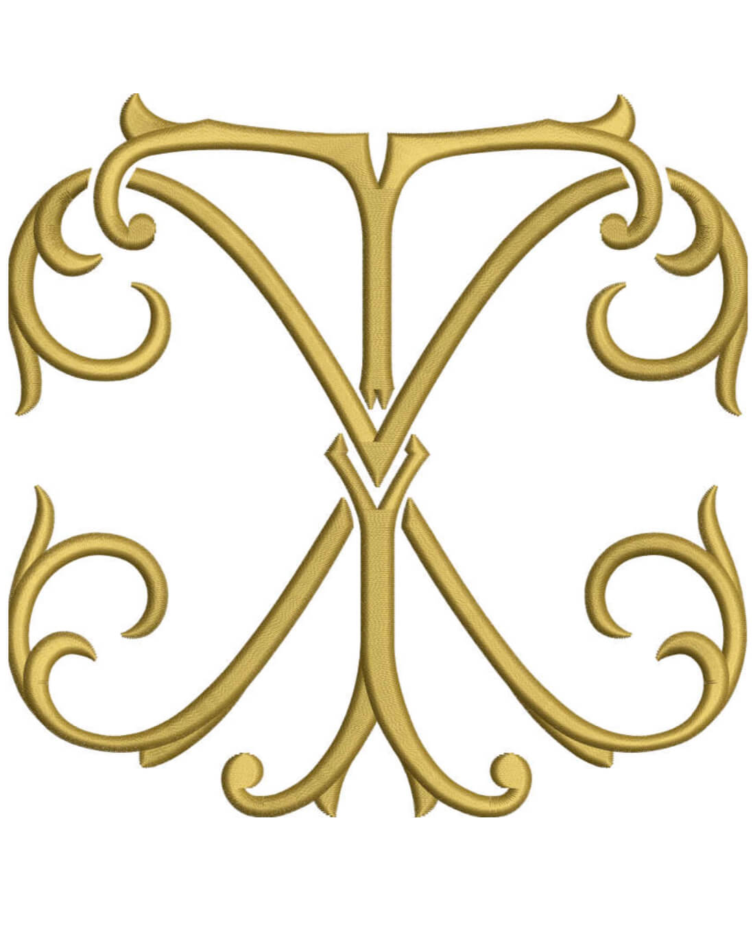 Monogram Couture TX for Embroidery