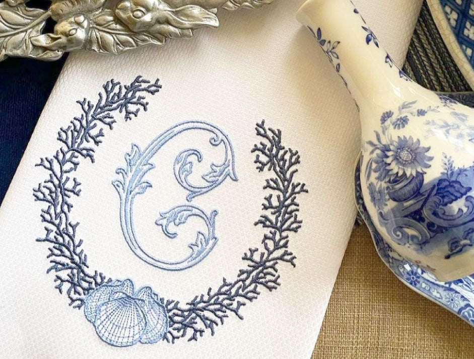 Single Vine Font for Embroidery