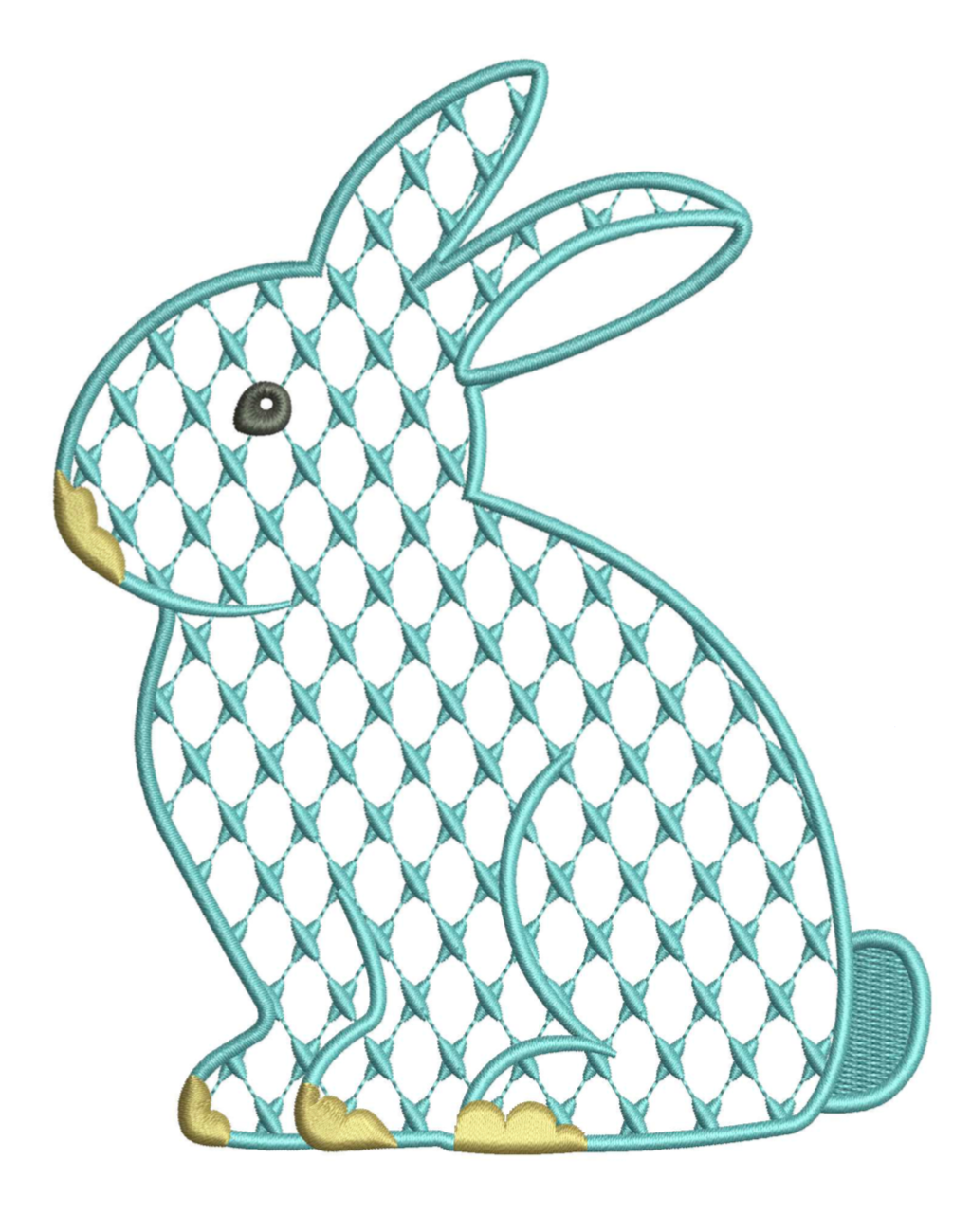 Chic Bunny for Embroidery