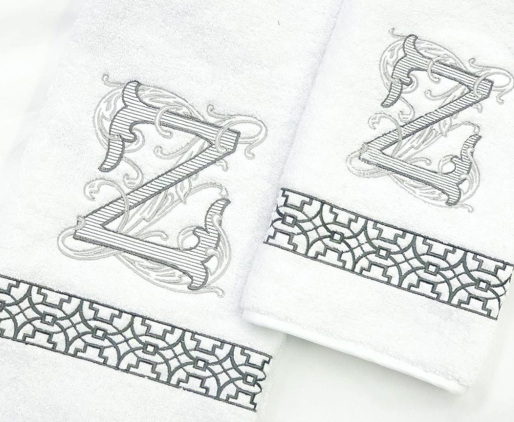 Vintage Vine Font for Embroidery
