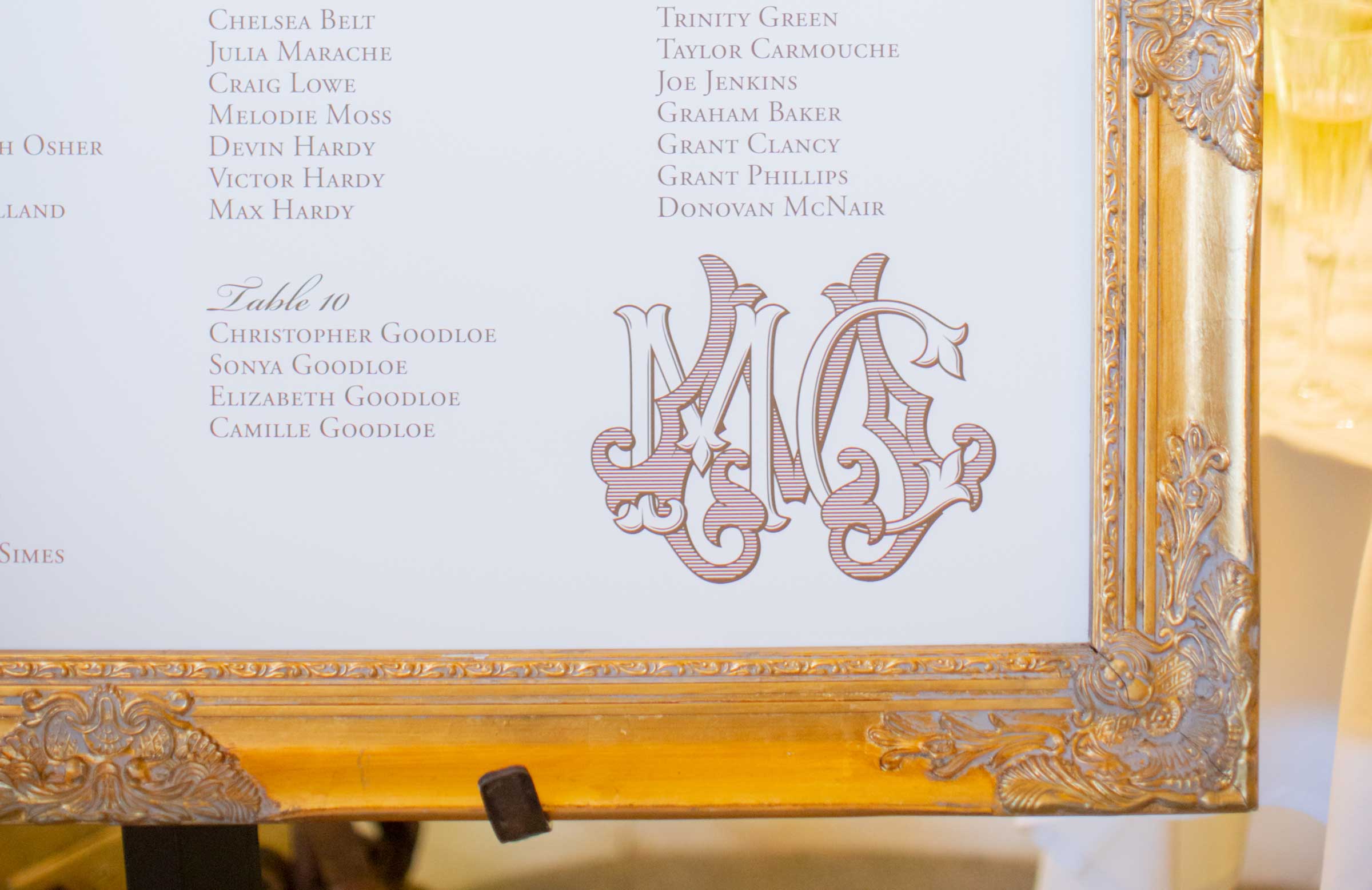Signature 3-Letter Monogram
