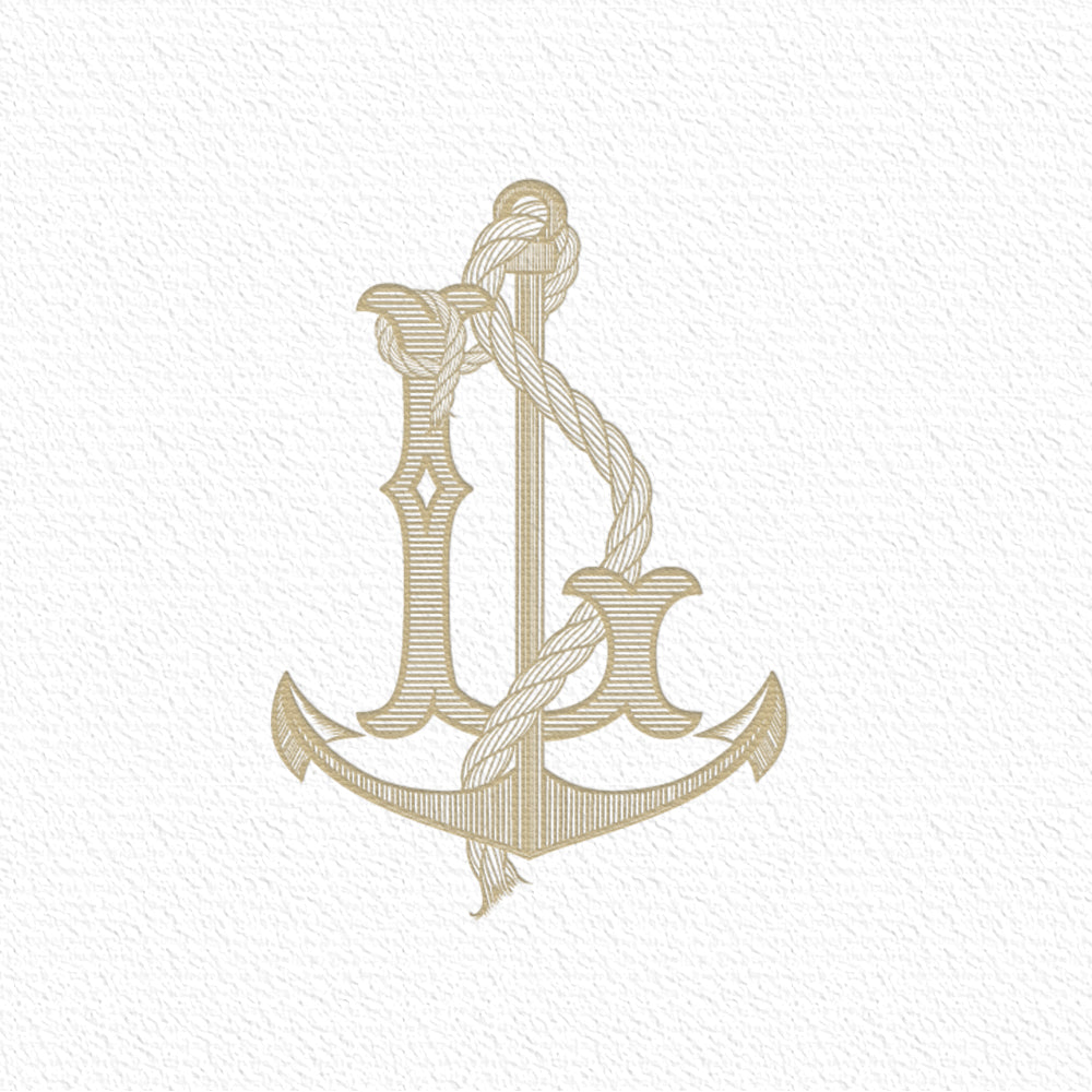 Single Nautical Font for Print