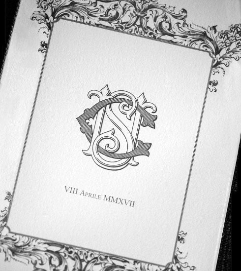 Signature 3-Letter Monogram