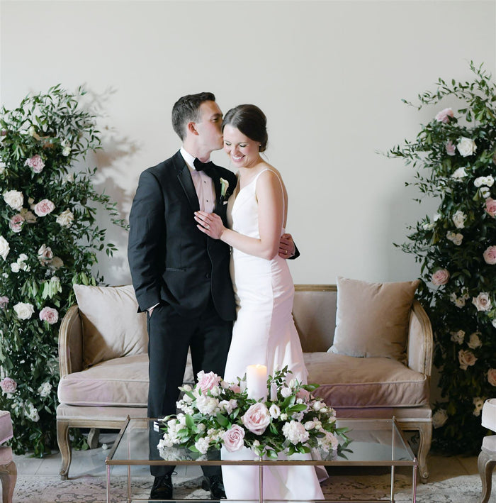 Emily + Ryan's Signature 3-Letter Wedding