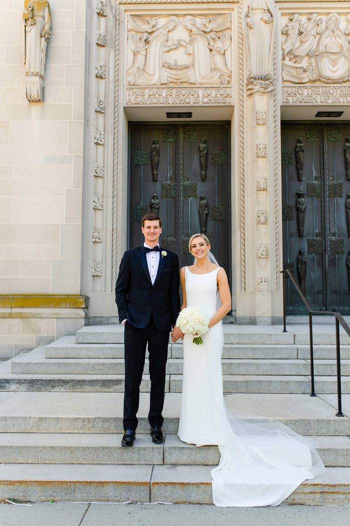 Green with envy over Kristen + John's Baltimore wedding!