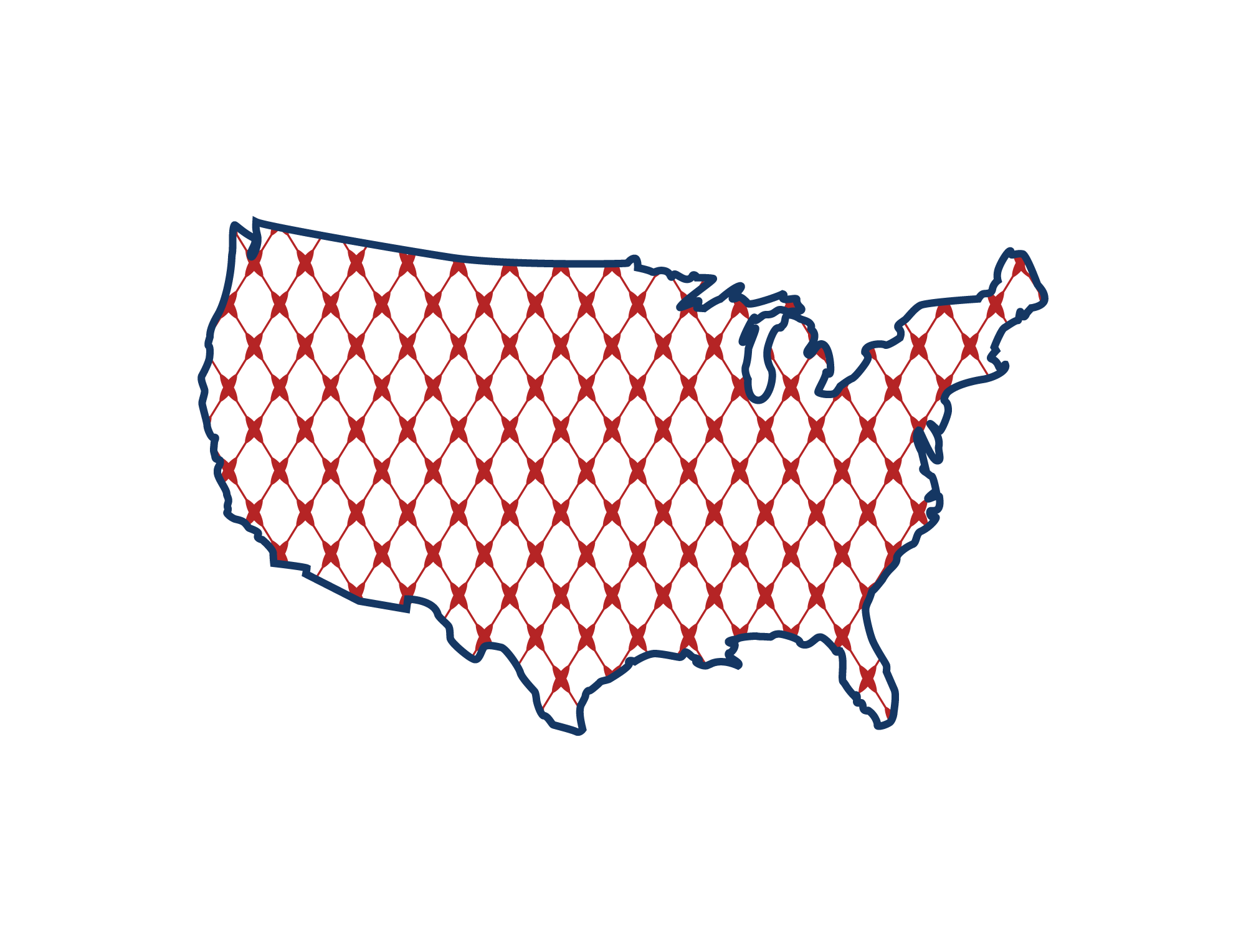 Chic states for print