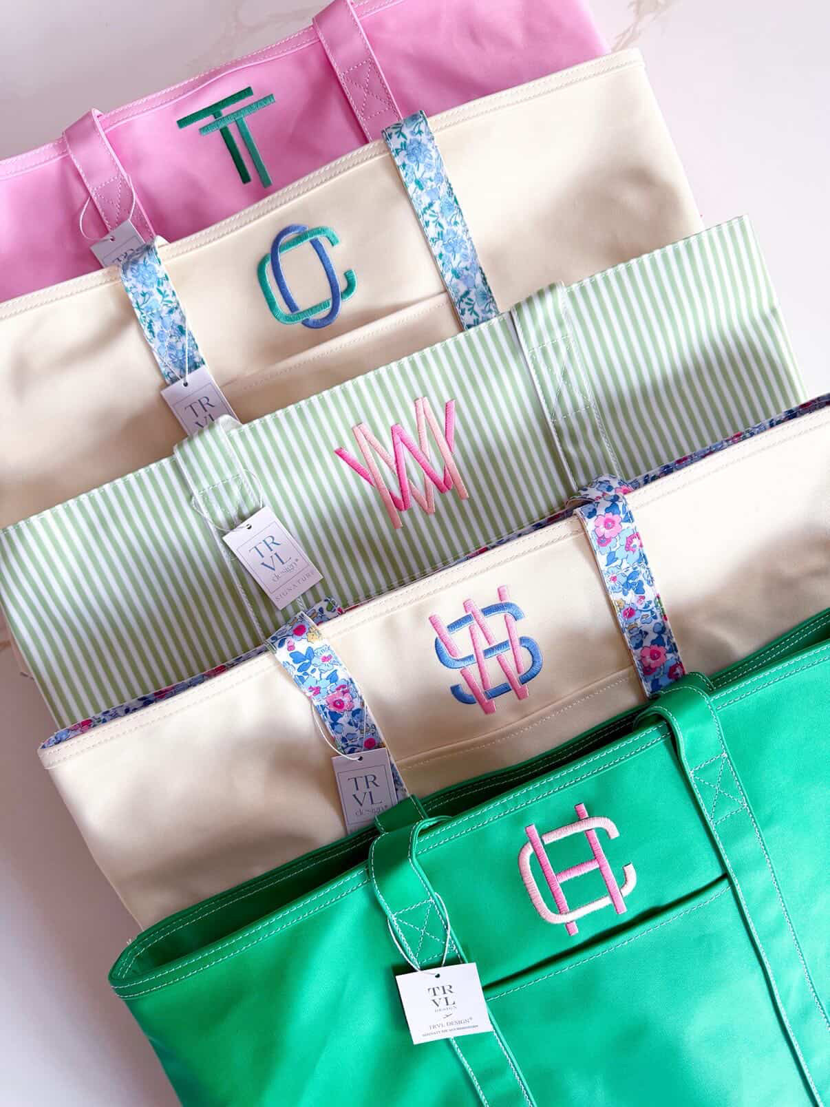 Monogram Block Font for Embroidery