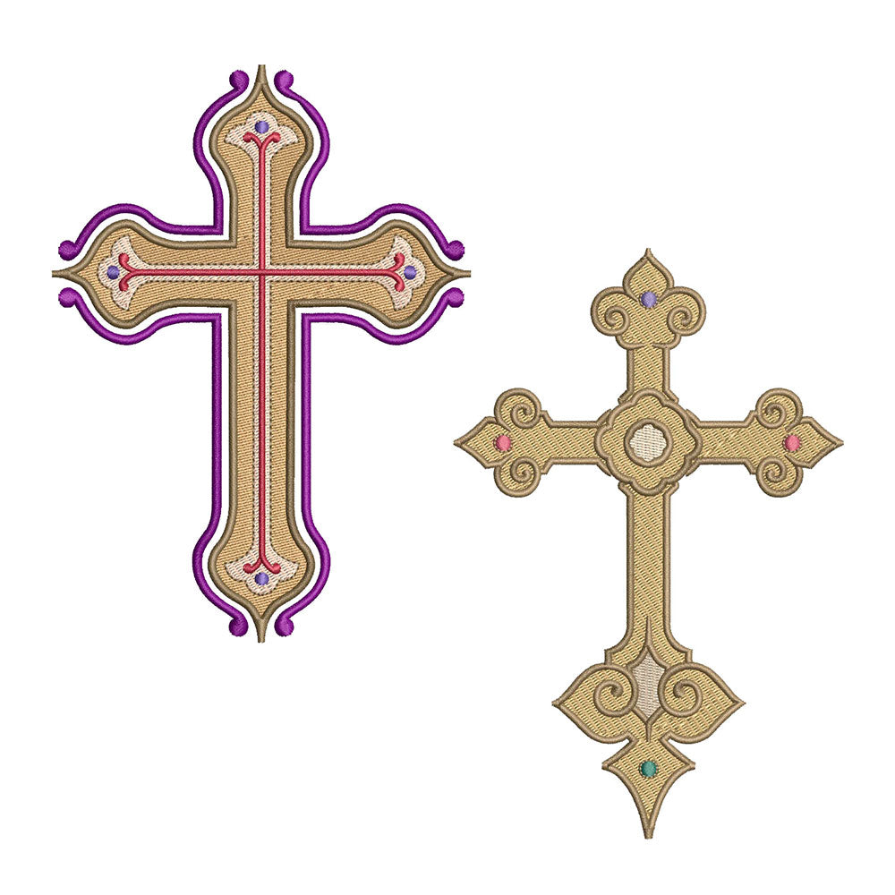 Antique Crosses for Embroidery