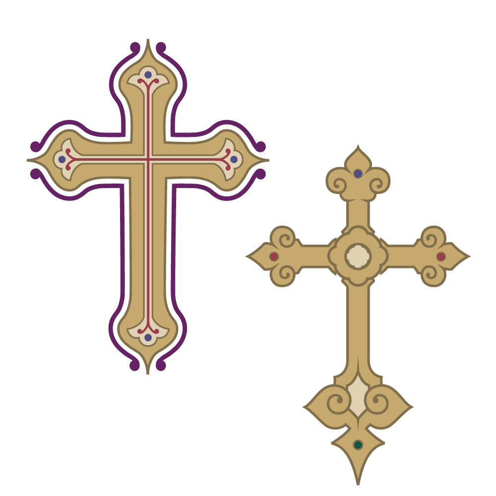 Antique Crosses for Print